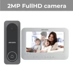HIKVISION DS-KIS205T Wired Video Door Phone Kit | 7-Inch Indoor Monitor | HD Outdoor Doorbell Camera - Image 2
