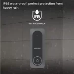 HIKVISION DS-KIS205T Wired Video Door Phone Kit | 7-Inch Indoor Monitor | HD Outdoor Doorbell Camera - Image 5
