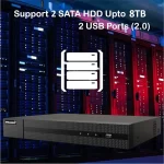 PRAMA PT-NR2A16-Q1 16 Channel 8MP Network Video Recorder - Image 4