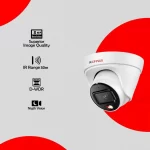 CP Plus 8MP Dual Light Dome Camera, Warm Light Range of 30 Mtr, PoE, IP67, MJPEG [CP-UNC-DA81L3C-LQ] - Image 2