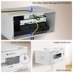 ZEB-4U5001R 50*30*24 CM 4U Rack - Image 4