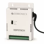 12Volts DC, 8 Cameras individual output Power supply | PLASTIC BODY | INDOOR SMPS