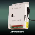 12Volts DC, 8 Cameras individual output Power supply | PLASTIC BODY | INDOOR SMPS - Image 4