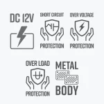 4 Channel | Metal Body | indoor cctv smps - Image 4